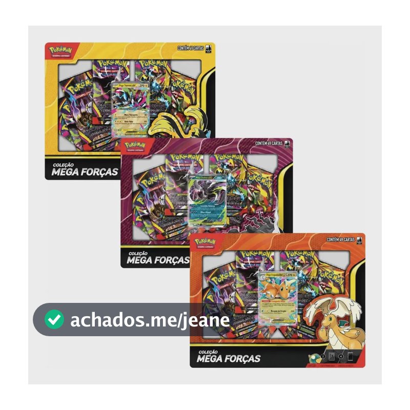 Box Pokémon Dragonite Darkrai Zeraora 49 Cartas Cada Copag Zeraora Ex