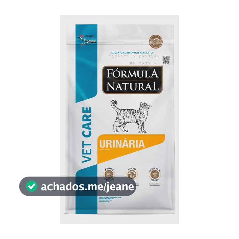 Ração Fórmula Natural Vet Care Gatos Urinário 1,5kg
