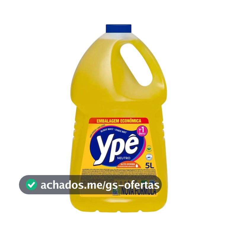 Detergente Ypê Neutro 5 Litros