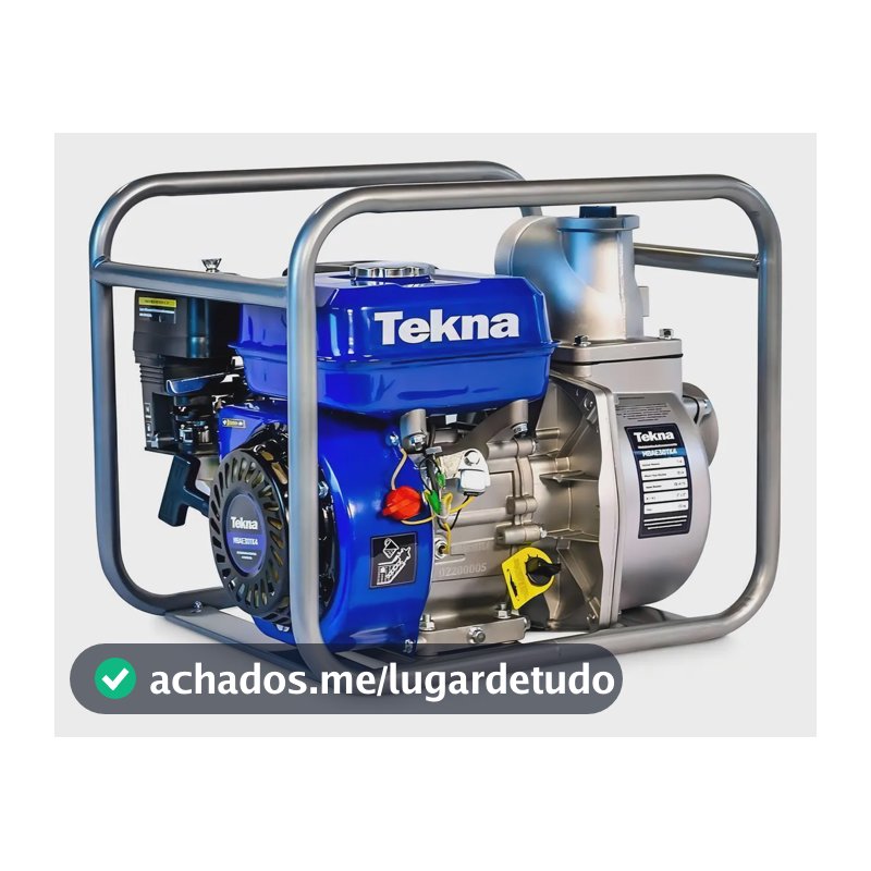 Motobomba Autoescorvante A Gasolina Tekna 3 X3 6.5 Hp