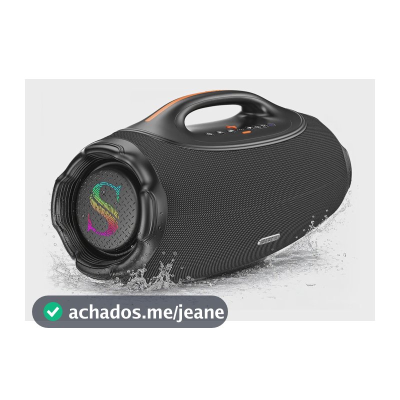 Caixa De Som Sabala Dr-500-wl4 500w 81000mah  Bluetooth V6.0 Preto 127/220v