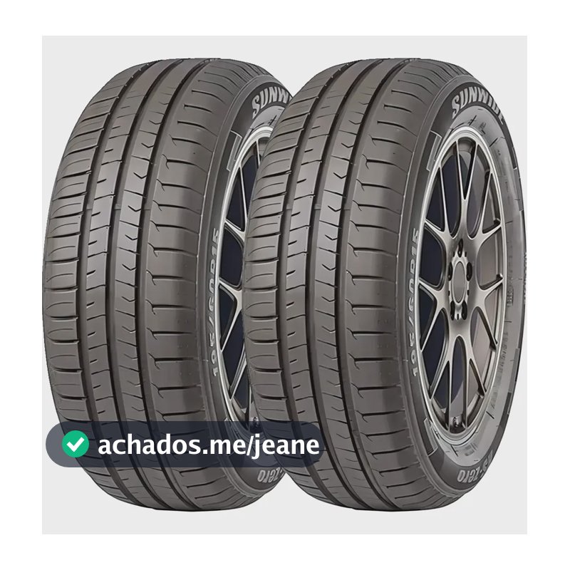 Kit de 2 pneus Sunwide RS-Zero P 195/60R15 88 V
