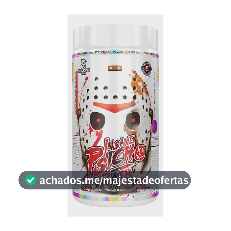 Insane Psicho Path C/350g - Demons Lab Sabor Fruit Punch