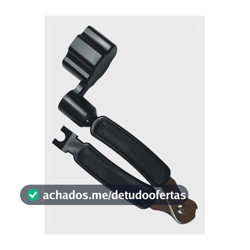 Alicate Manutenção Cordas Violão Cortador Enrolador Extrator