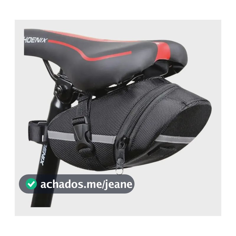 Bolsa Selim Portatil Suporte Bike Porta Objetos Bicicleta