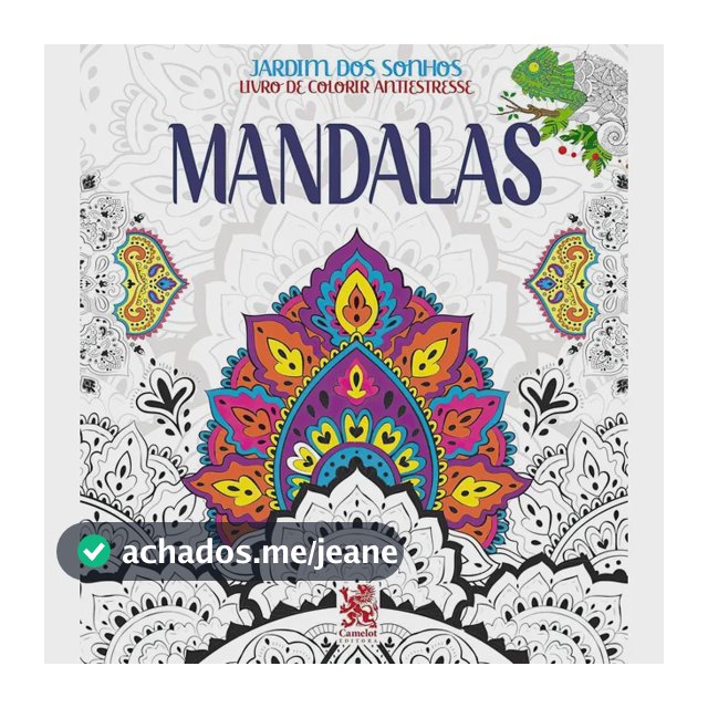 Livro Antiestresse Para Colorir Jardim Dos Sonhos