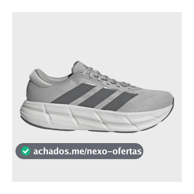 Tênis De Corrida Masculino Questar 4 adidas Cinza Liso 42 Br