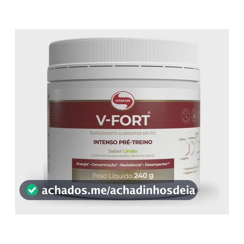 V-fort Limão 240g Vitafor - Limão