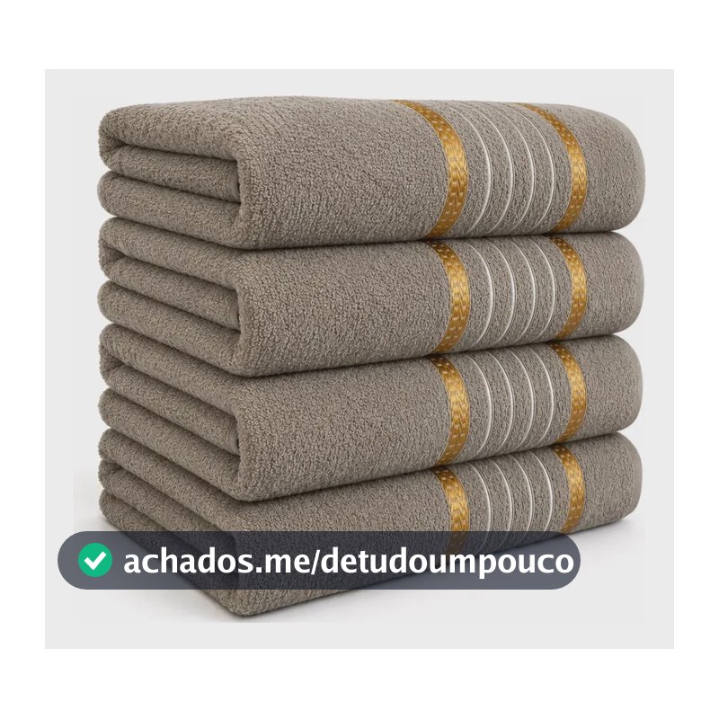 Kit 3 Toalhas De Banho Grande 100% Algodão 68x135 - Promoção