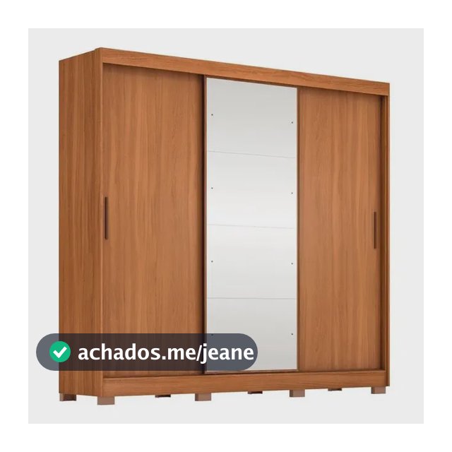 Guarda-roupa Casal Demóbile Londres 3 Portas 6 Gavetas Amendola E Off White