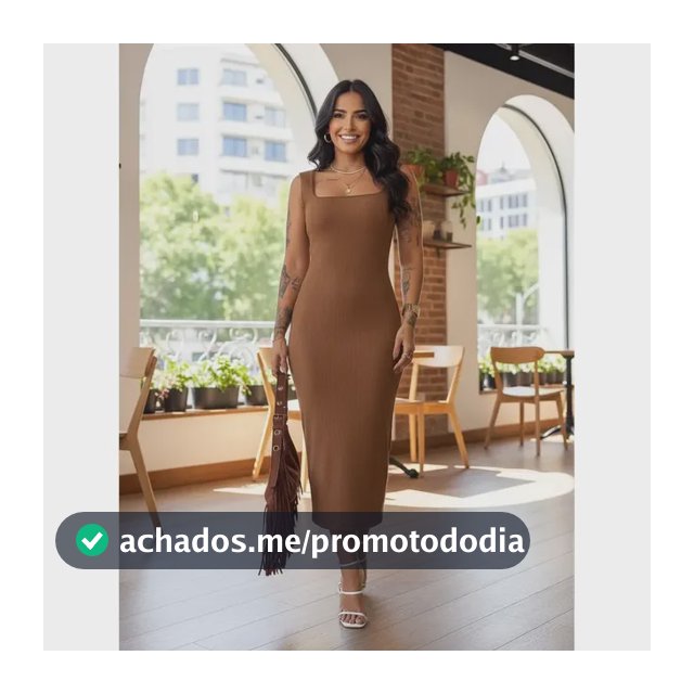 Vestido Longo Casual Festa Alça Grossa Fenda Moda Elegante