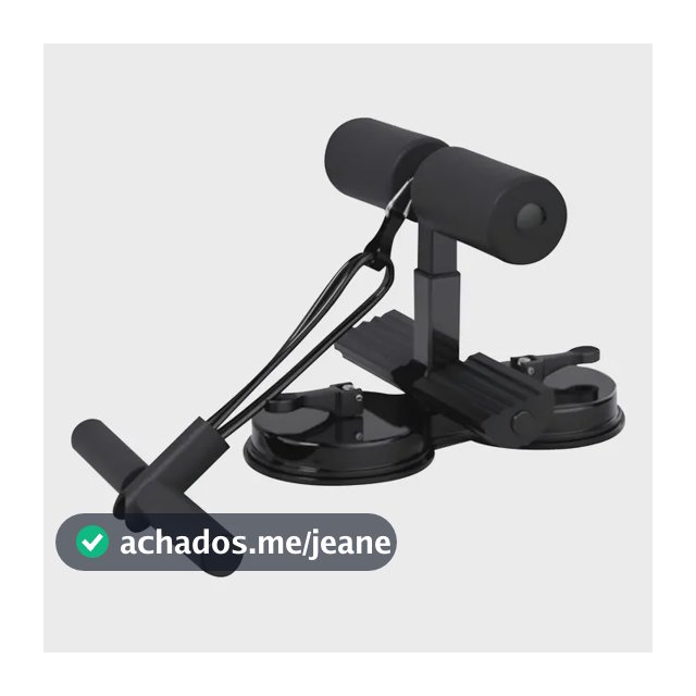 Aparelho Abdominal Suporte Pé Exercicios Academia Abdominal Preto