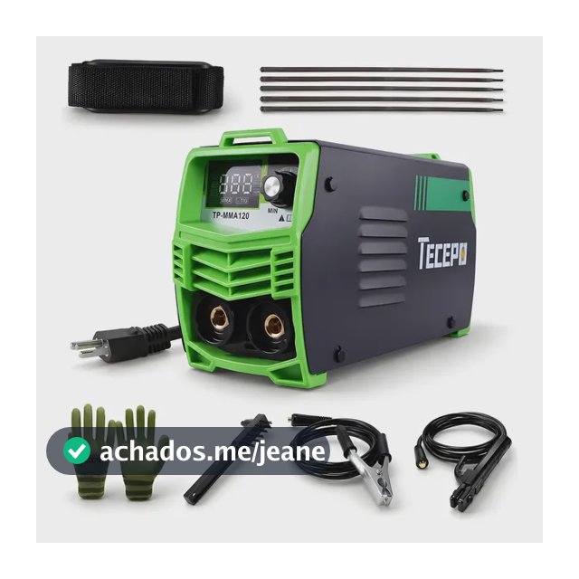 Máquina de Solda Inversora TECEPO MMA 120A Bivolt