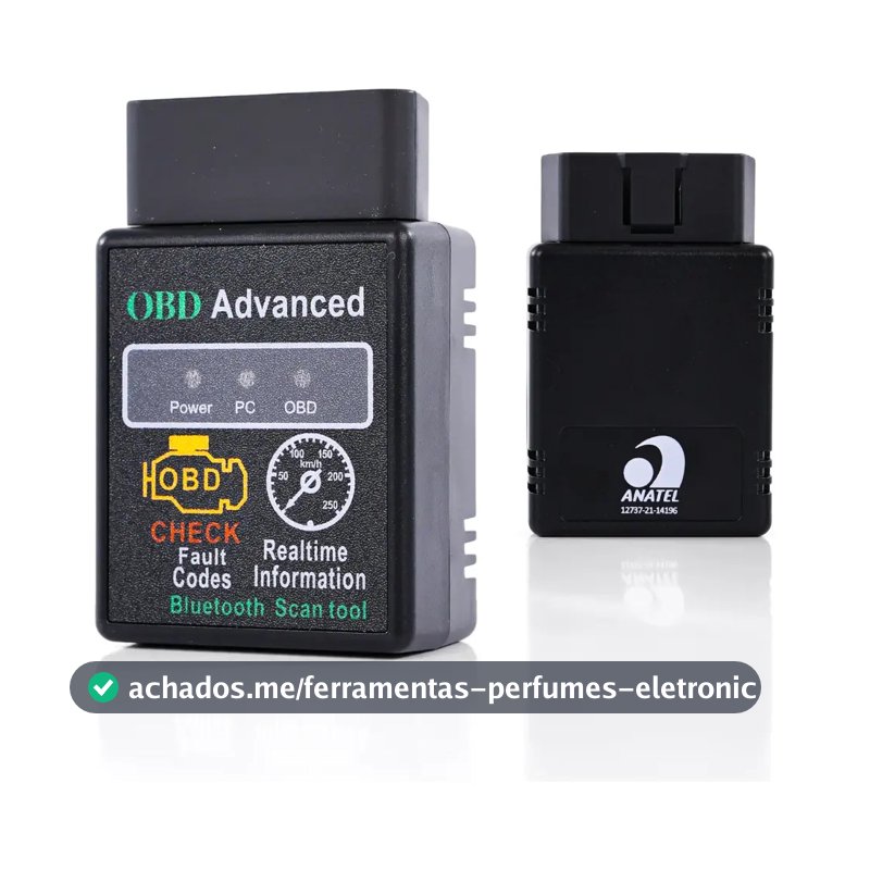 Scanner Obd2 Elm327 Automotivo Bluetooth Obd Advanced V2.1