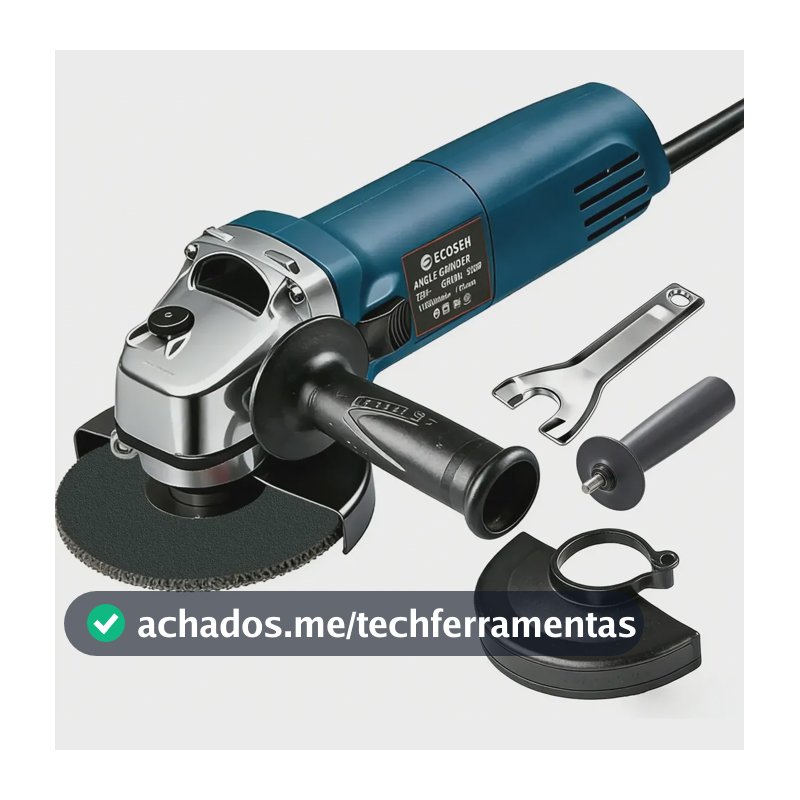 Esmerilhadeira Lixadeira Angular 850w 115mm  Cor Azul-petrol Azul-aço 220v 50/60hz
