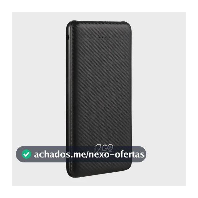 Power Bank I2go Plus 10000mAh Usb-c Preto