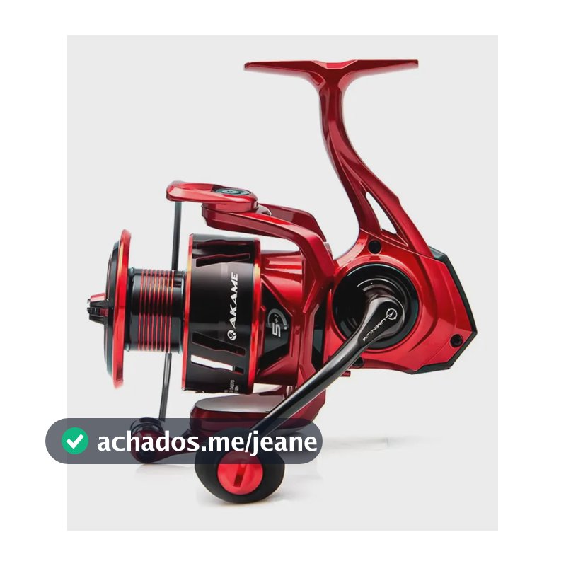Molinete De Pesca Akame 6 Rol 2000 By Fabio Baca - Daisen Vermelho Direito/esquerdo