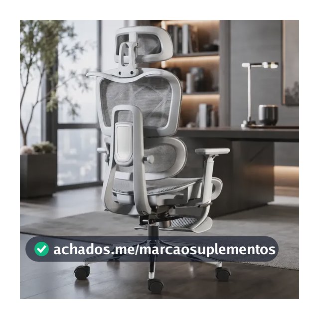 Cadeira Gamer Ergonômica Confortavel Até 300 Kg