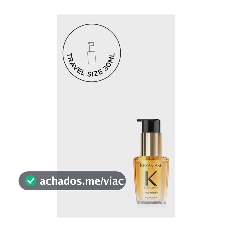 Kerastase Elixir Ultime LHuile Originale Refillable Óleo Capilar - 30ml
