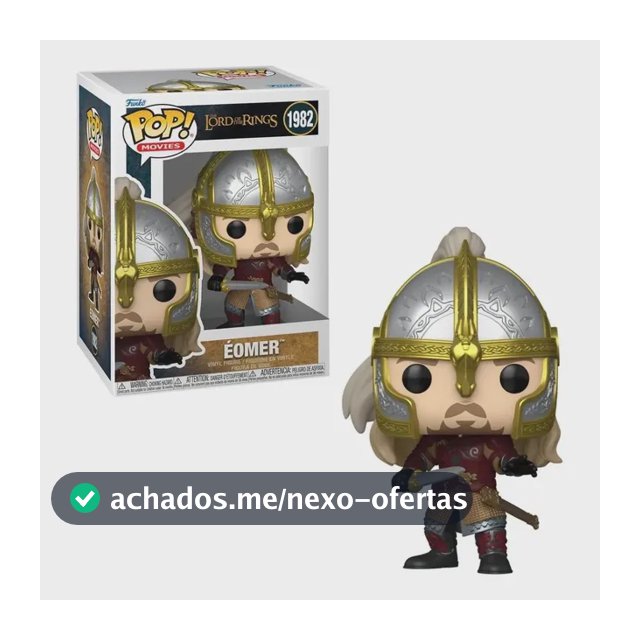 Boneco 1982 Funko Pop! O Senhor Dos Anéis - Éomer