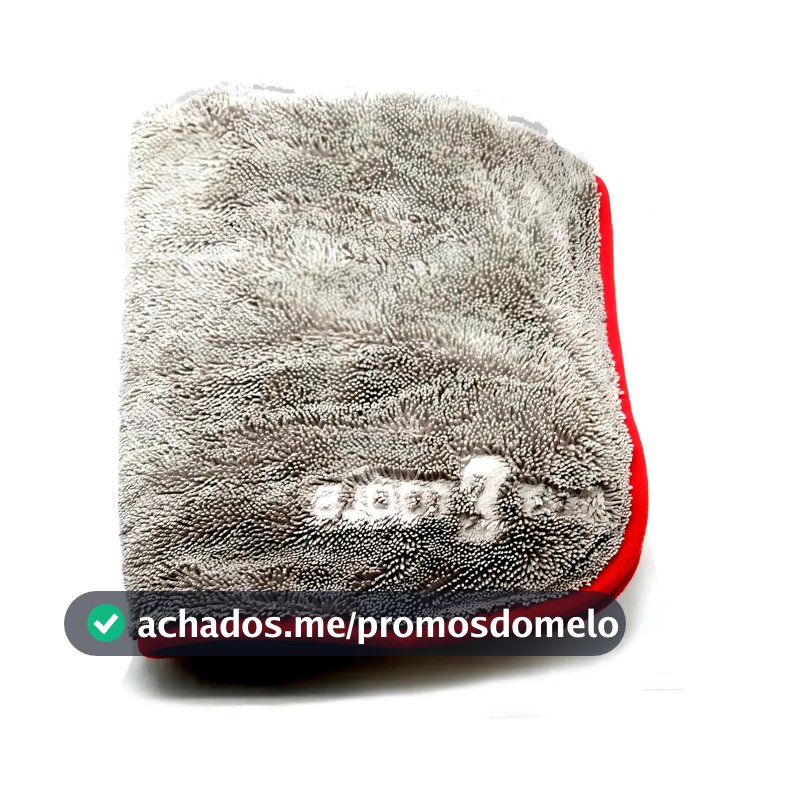 Toalha Microfibra Secagem Rápida 600gsm 90x60cm Antibacteriana Carro