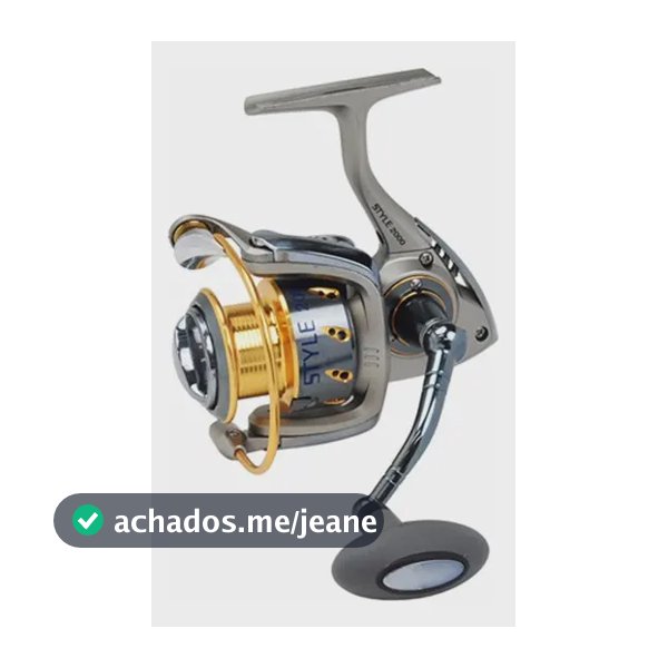 Molinete de Pesca Xingu Style 2000 Alumínio 7 Rolamentos