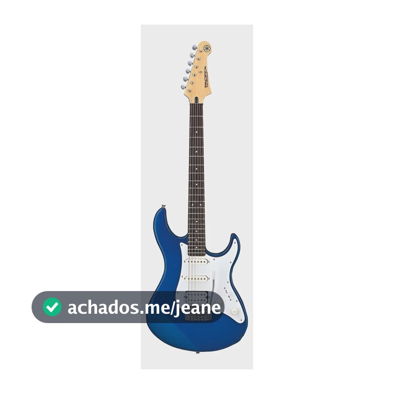 Guitarra Elétrica Yamaha Pacif012 Dbm 6 Cordas Azul Metalico Destro Dark Blue Metallic Pau-rosa