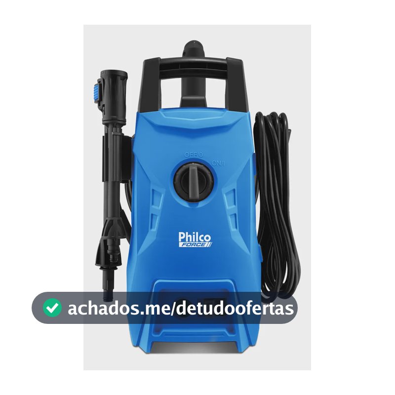 Lavadora De Alta Pressão Philco 1750psi 12 Mpa 1500w Plp2300