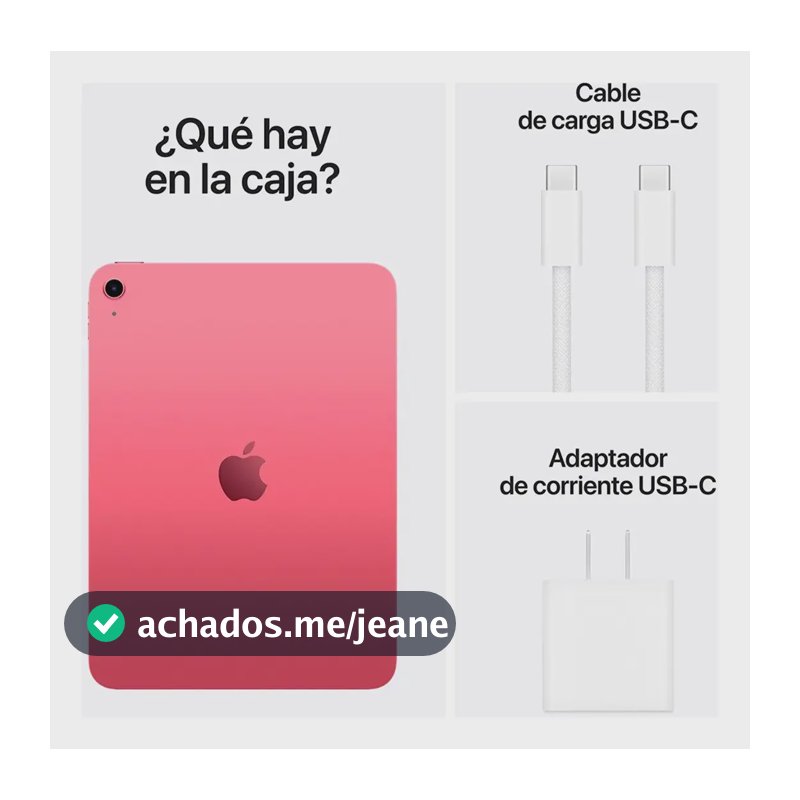 Apple iPad 11 Wi-Fi 128gb rosa - Revendedor autorizado