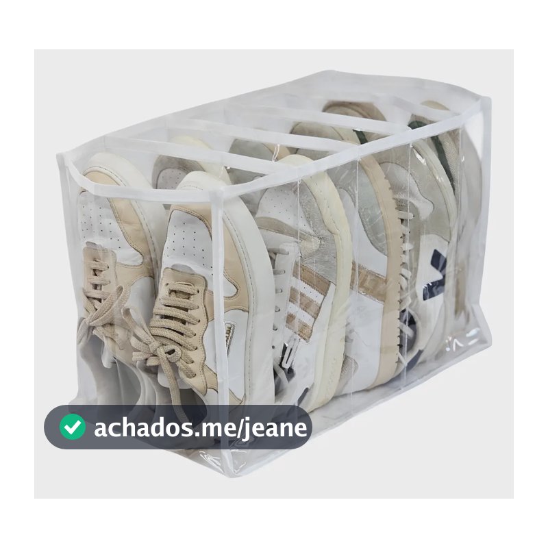 Colmeia Organizadora Sapatos Tenis Toalhas Banho Bolsa Bota Cor Branco