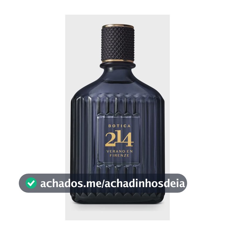 Botica 214 Verano En Firenze Eau De Parfum Fougère Aromático Volume da unidade 90 mL