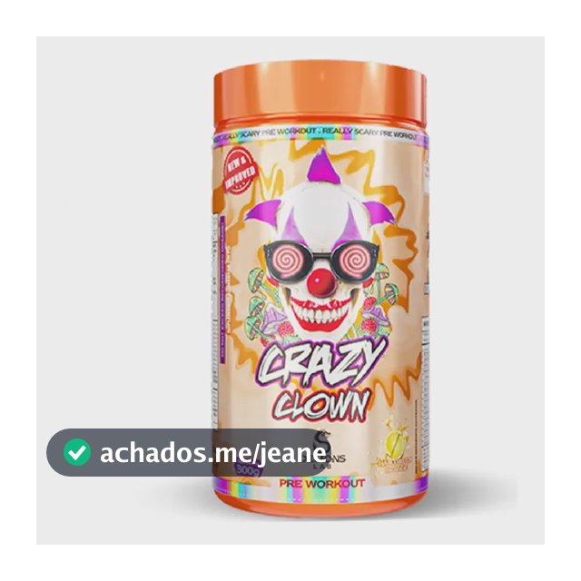 Suplemento Esportivo Demons Lab Crazy Clown Laranja Pó 300g