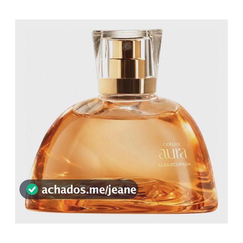 Eau De Parfum Aura Alba Dourada 75ml - Natura
