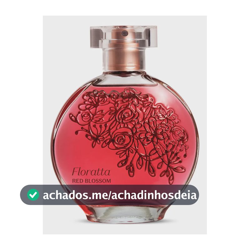 Perfume feminino Floratta Red Blossom Colônia 75ml - O Boticário