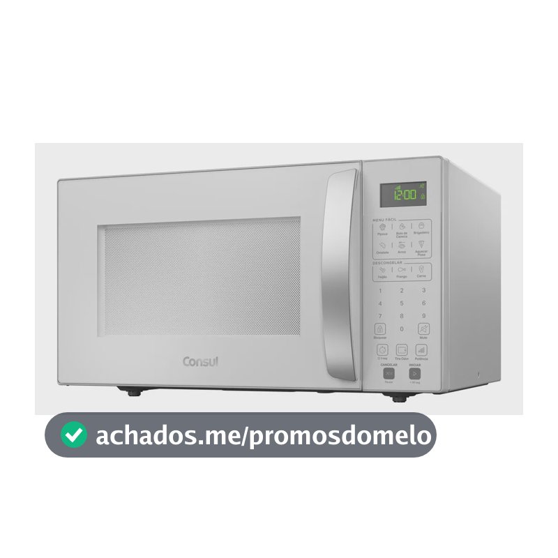 Micro-ondas Consul 32L Branco com Menu Fácil - CMS46AB