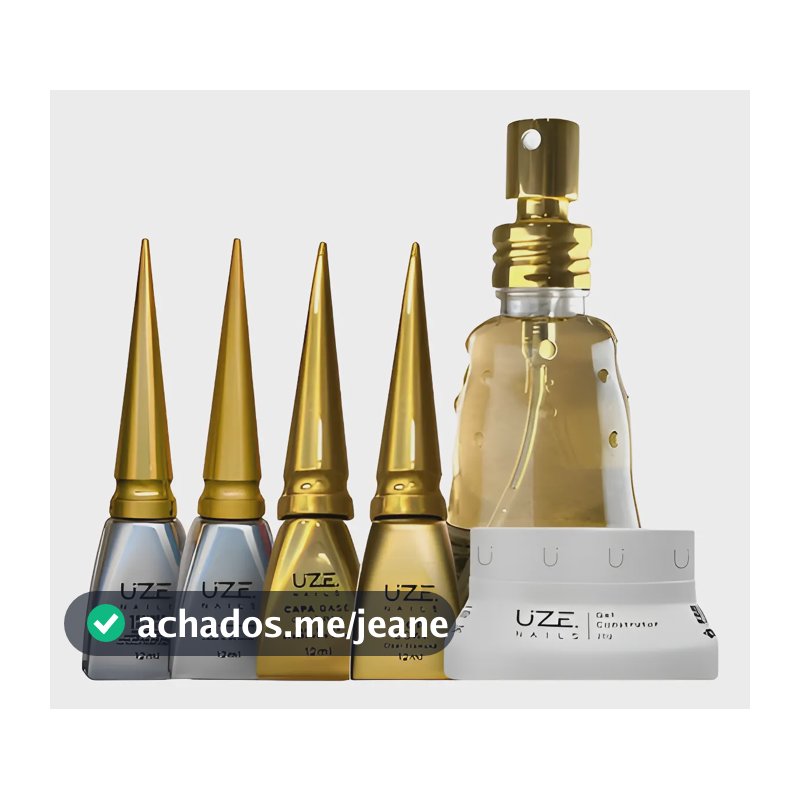 Kit Iniciante Pink Uze Nails Pink