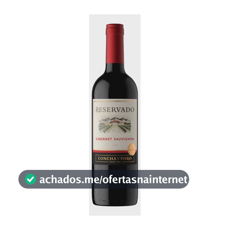 Vinho Chileno Tinto Concha Y Toro Reservado Cabernet Sauvignon 750ml