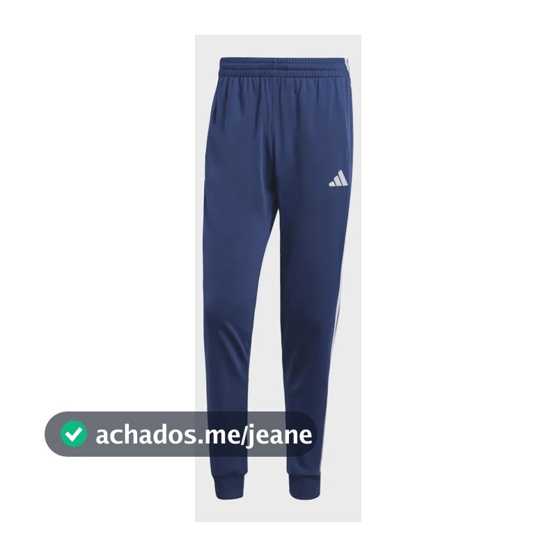 Conjunto adidas Masculino Ji8859 Agasalho Dayready Azul Liso G