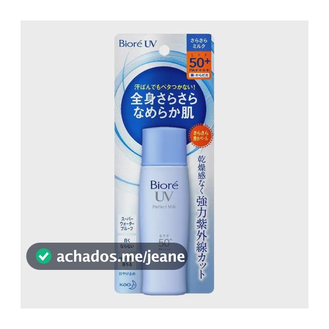Bioré Protetor Solar Facial UV Perfect Milk FPS 50 - 40ml