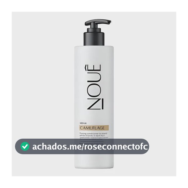 Tonalizante Capilar Nouê Camuflage Medium 140ml Castanho 4 Castanho