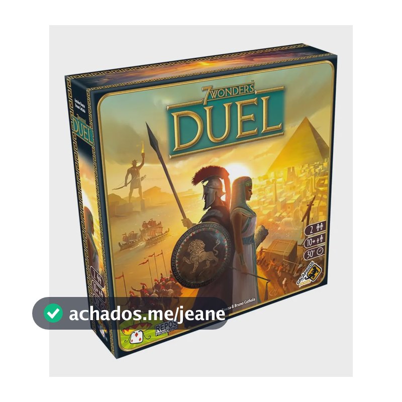 Galápagos Jogos 7 Wonders Duel