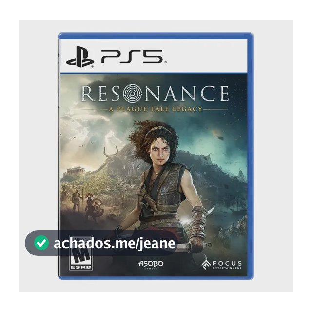 Resonance A Plague Tale Legacy Ps5 Midia Fisica