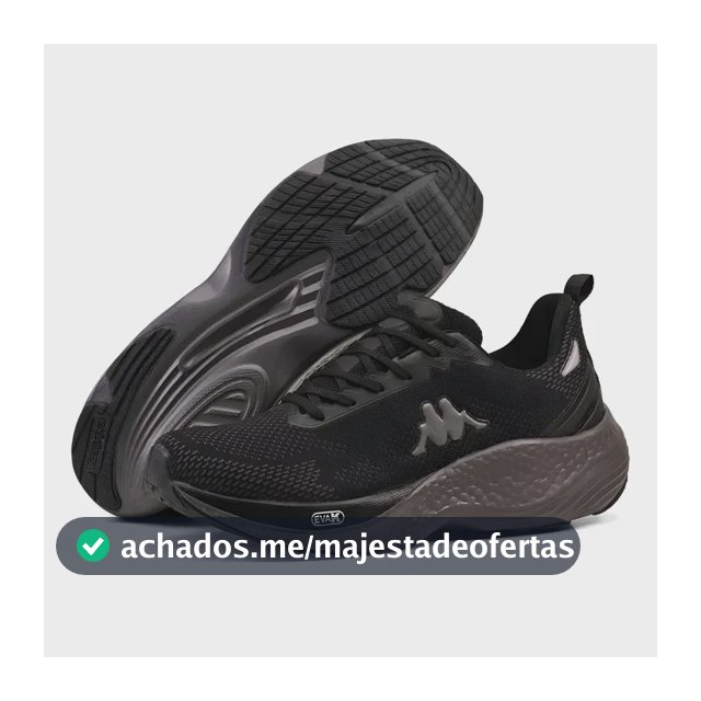 Tênis Kappa Pulse Unissex Academia Caminhada