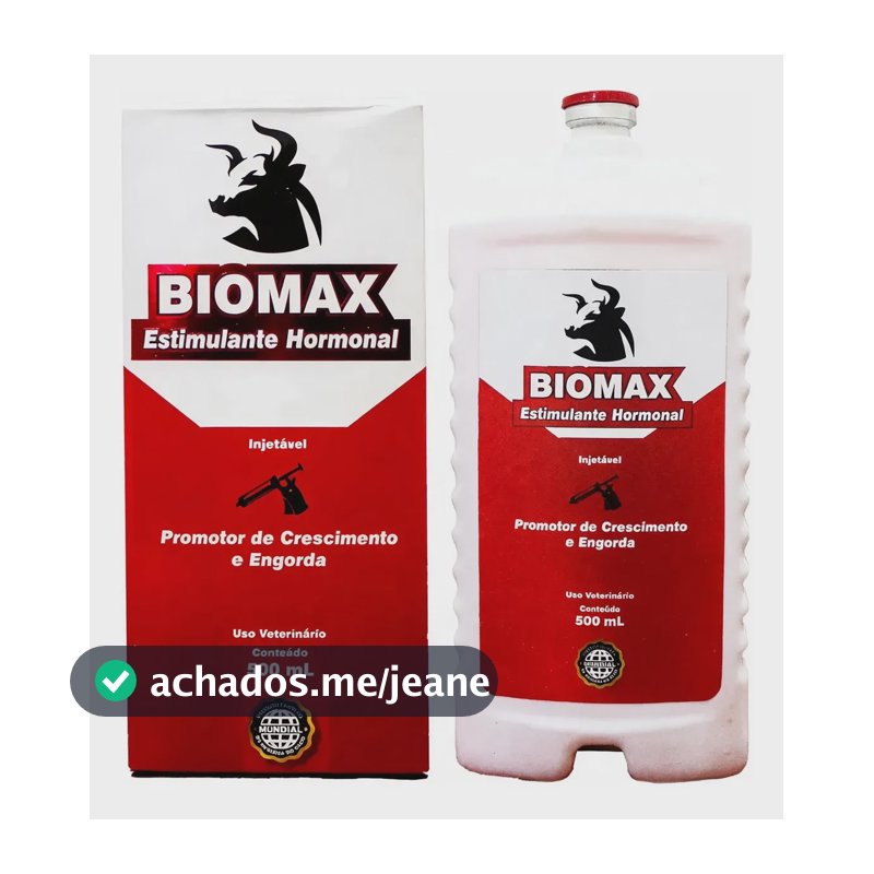 Promotor De Engorda P/ Bovinos, Suinos Equinos Ovinos 500ml
