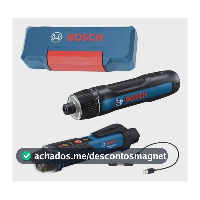 Parafusadeira 3,6v Com Detector De Tensão Gvd 1000-17 Bosch
