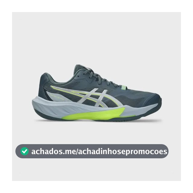 Tênis Asics Sky Elite Ff 4 Masculino Cinza E Verde Indoor Cinza E Verde 42 Br