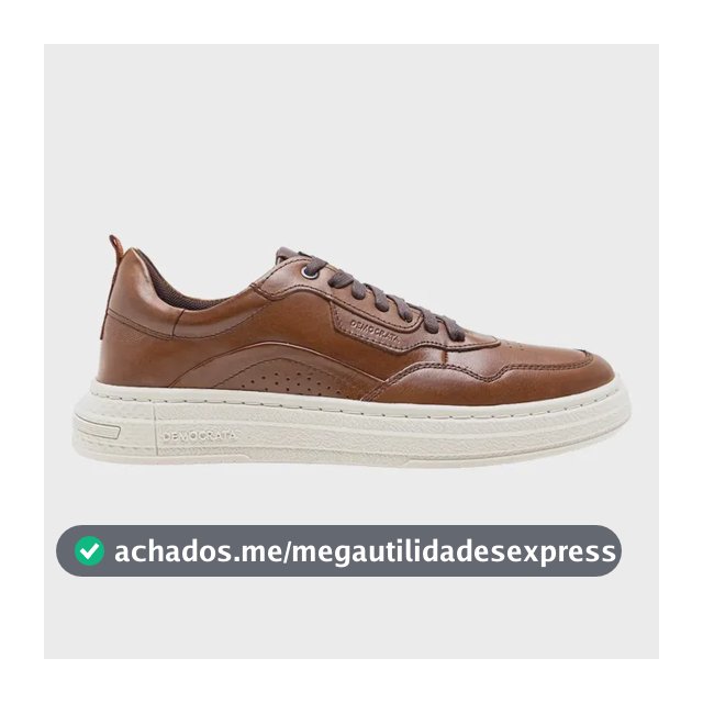 Tenis Democrata Jake Sapatenis Sneakers Casual 100% Couro