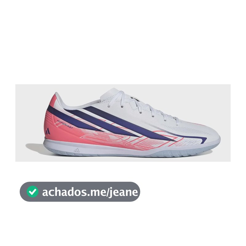Chuteira De Futsal Masculina F50 Hyperfast Club adidas Branco 40 Br