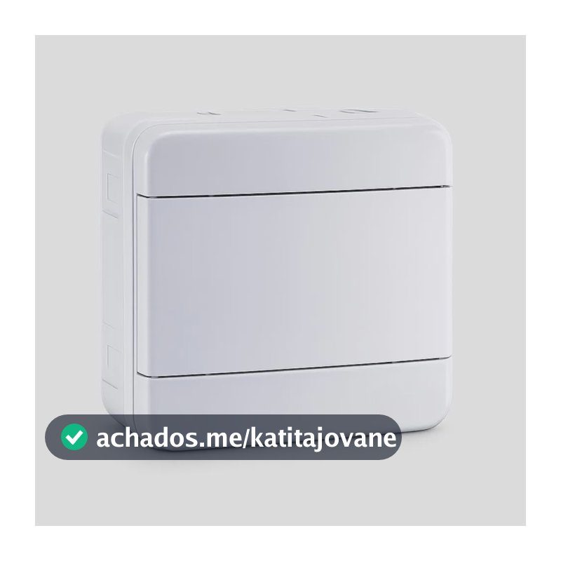Quadro Distribuicão 4 Disjuntores Din Br Sobrepor Forceline