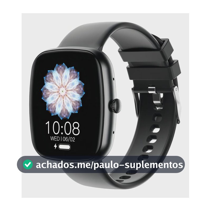 Relógio inteligente smartwatch ultra Bazik Prime S35 Ultra Max masculino e feminino cor preto para android ios 123 modos esporte ip67 47mm